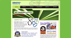 Desktop Screenshot of eristicgaskets.com